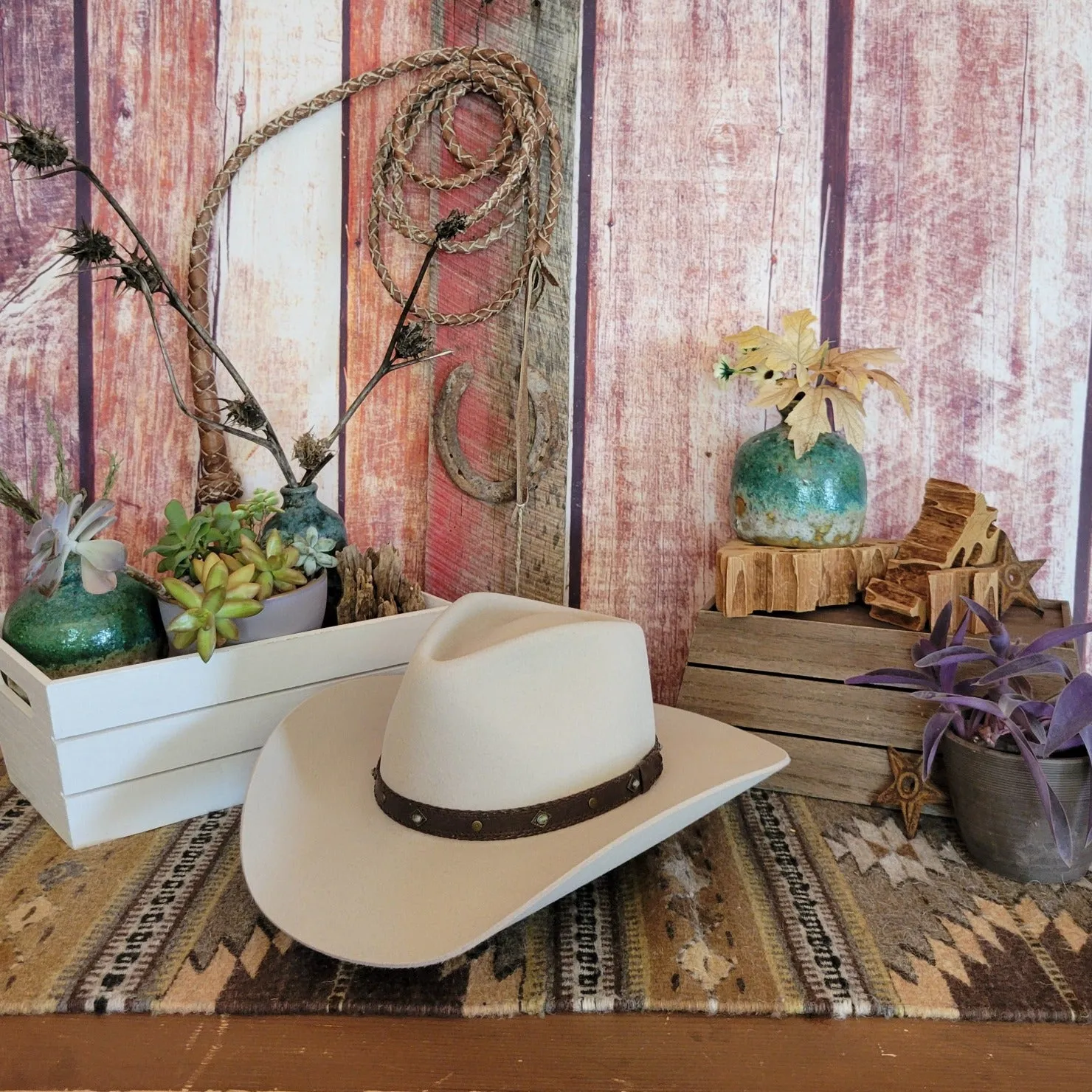 4X Buffalo Fur Felt the "Sunset Ride" by Stetson  SBSSRD-4134D4