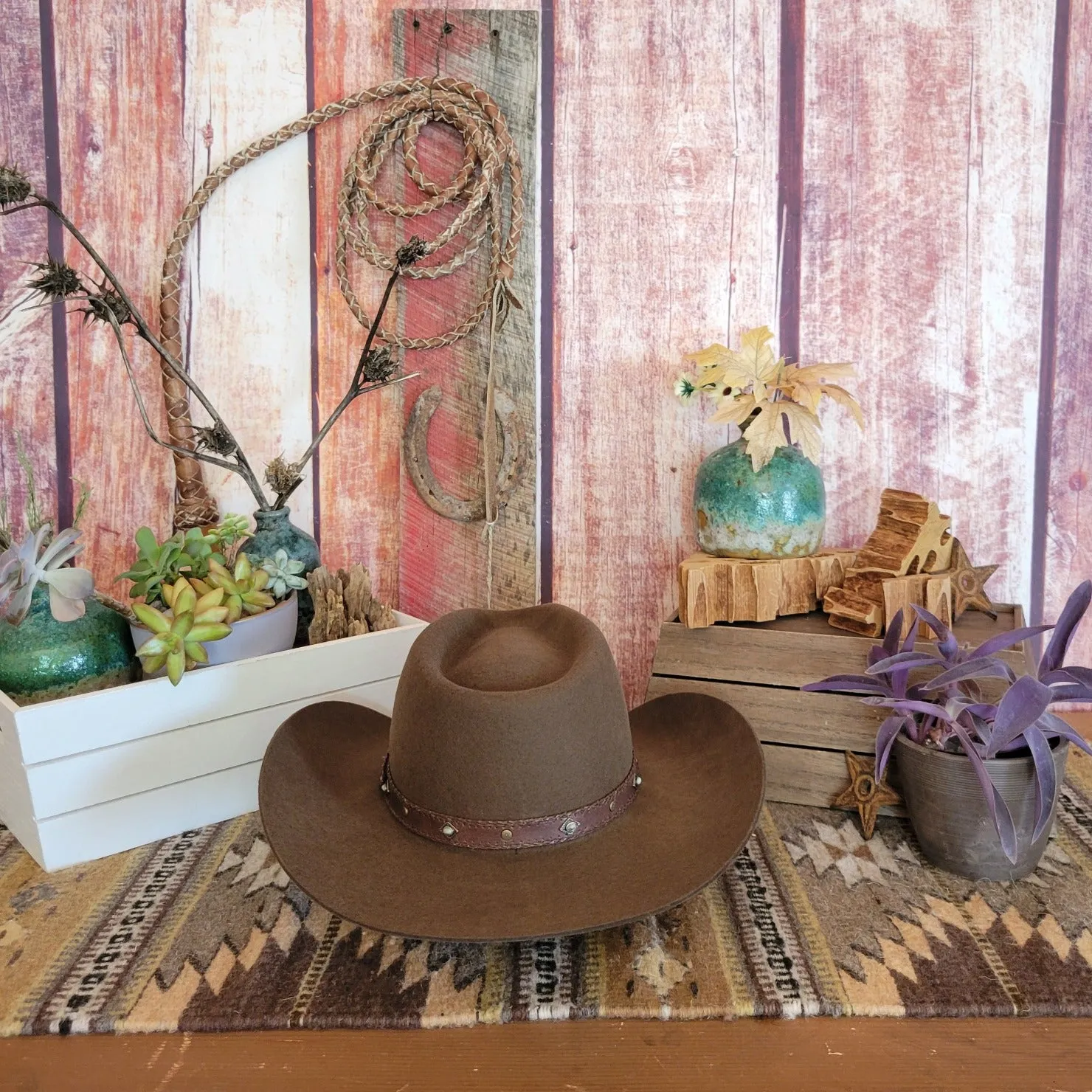 4X Buffalo Fur Felt the "Sunset Ride" by Stetson  SBSSRD-4134D4