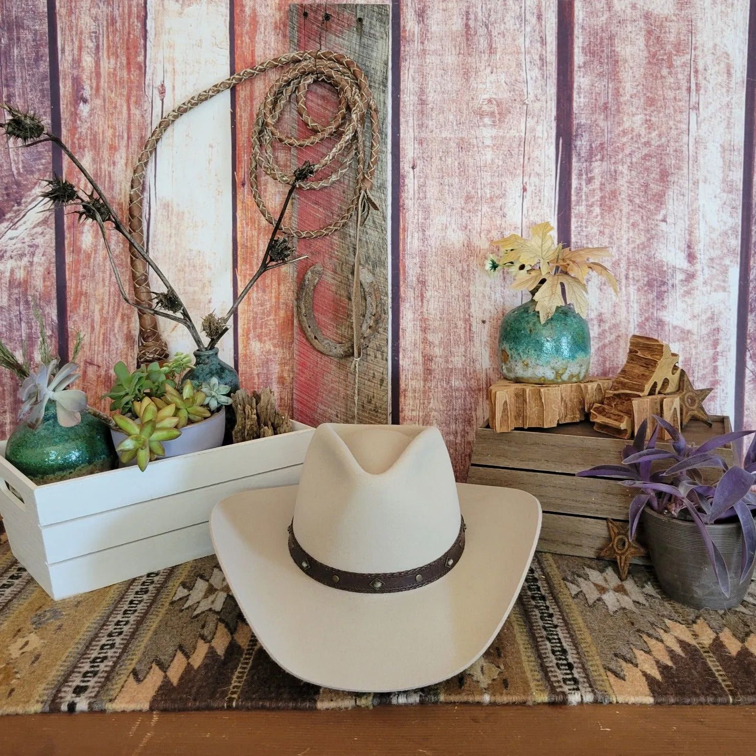 4X Buffalo Fur Felt the "Sunset Ride" by Stetson  SBSSRD-4134D4