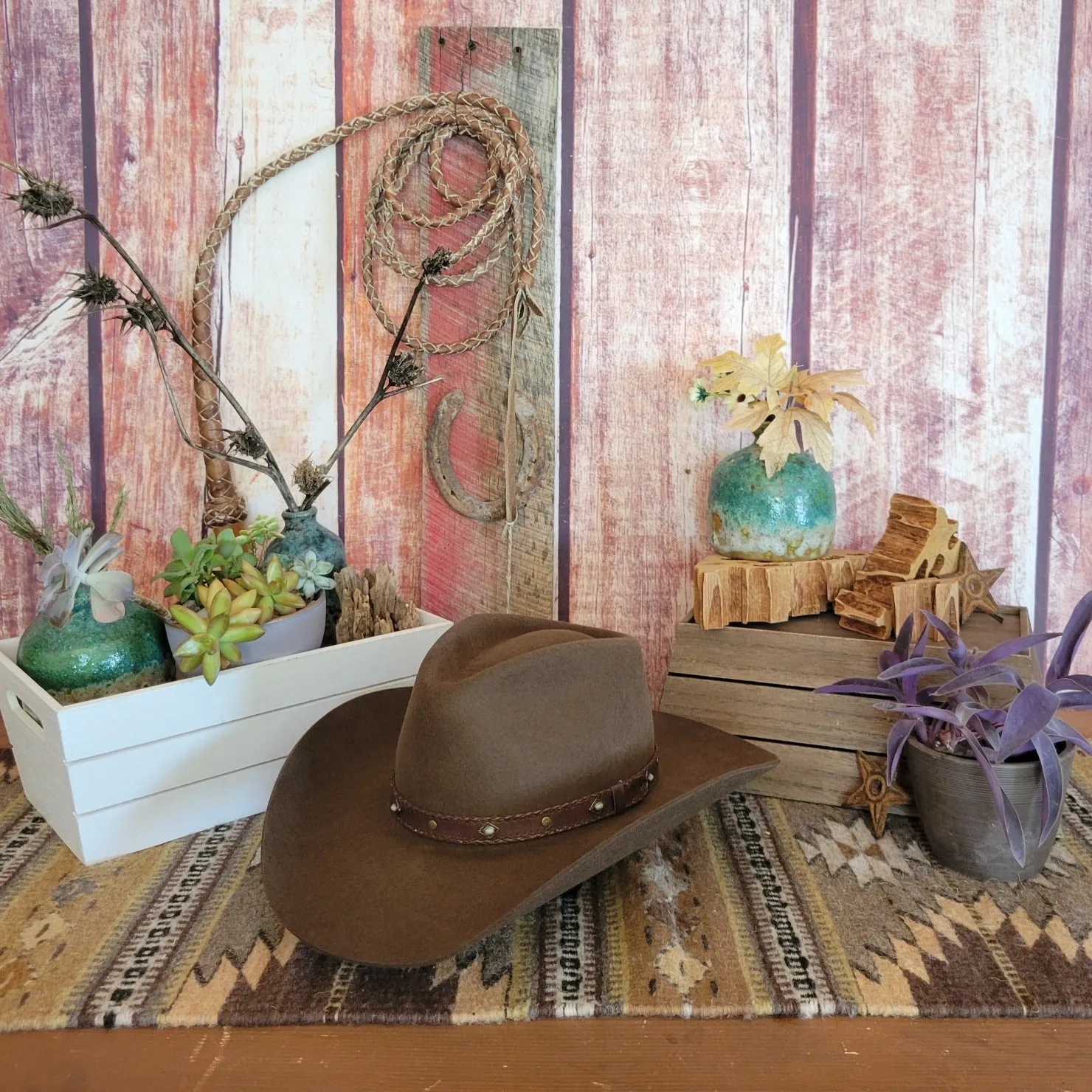4X Buffalo Fur Felt the "Sunset Ride" by Stetson  SBSSRD-4134D4