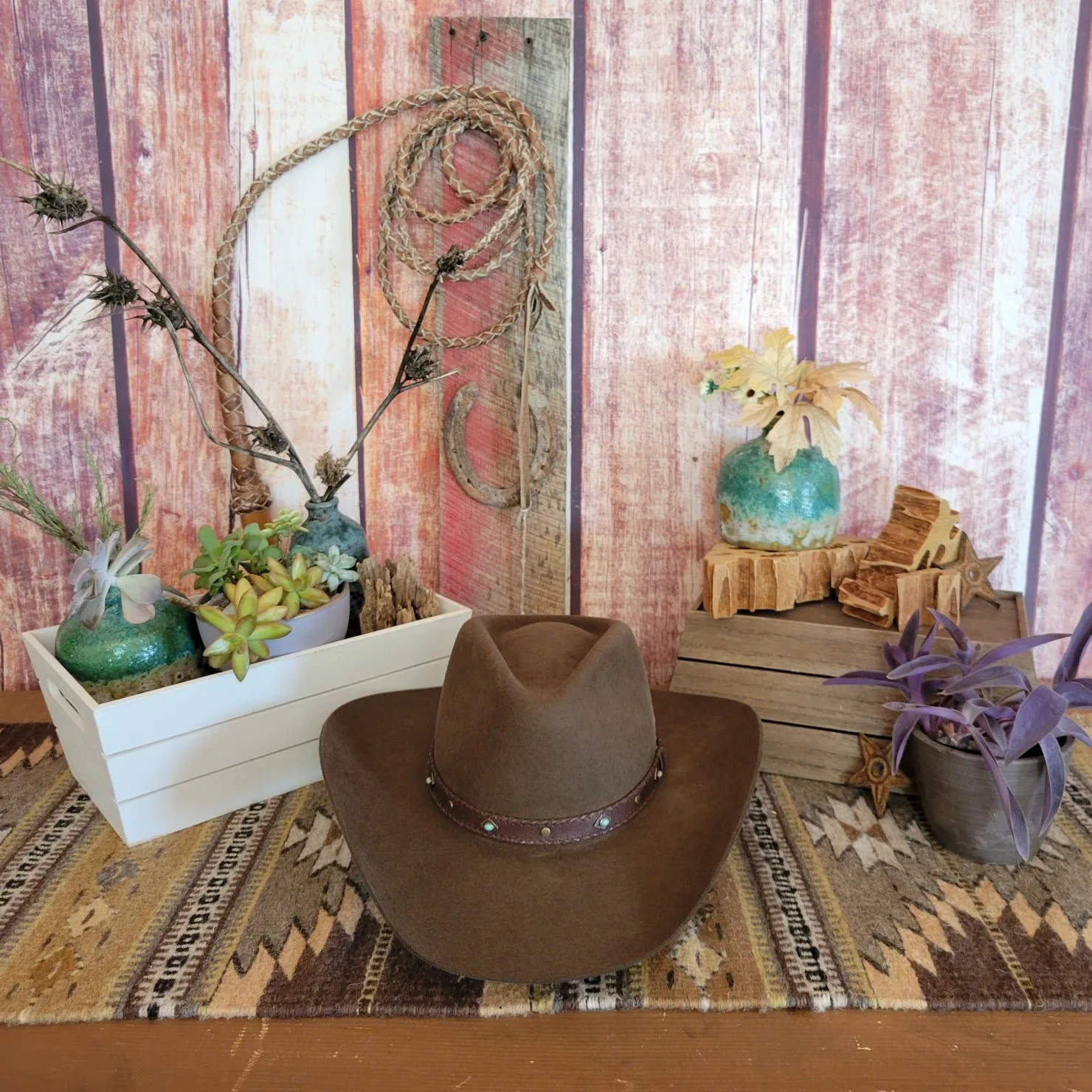 4X Buffalo Fur Felt the "Sunset Ride" by Stetson  SBSSRD-4134D4
