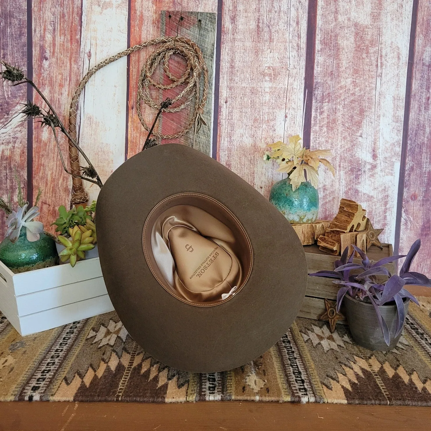 4X Buffalo Fur Felt the "Sunset Ride" by Stetson  SBSSRD-4134D4