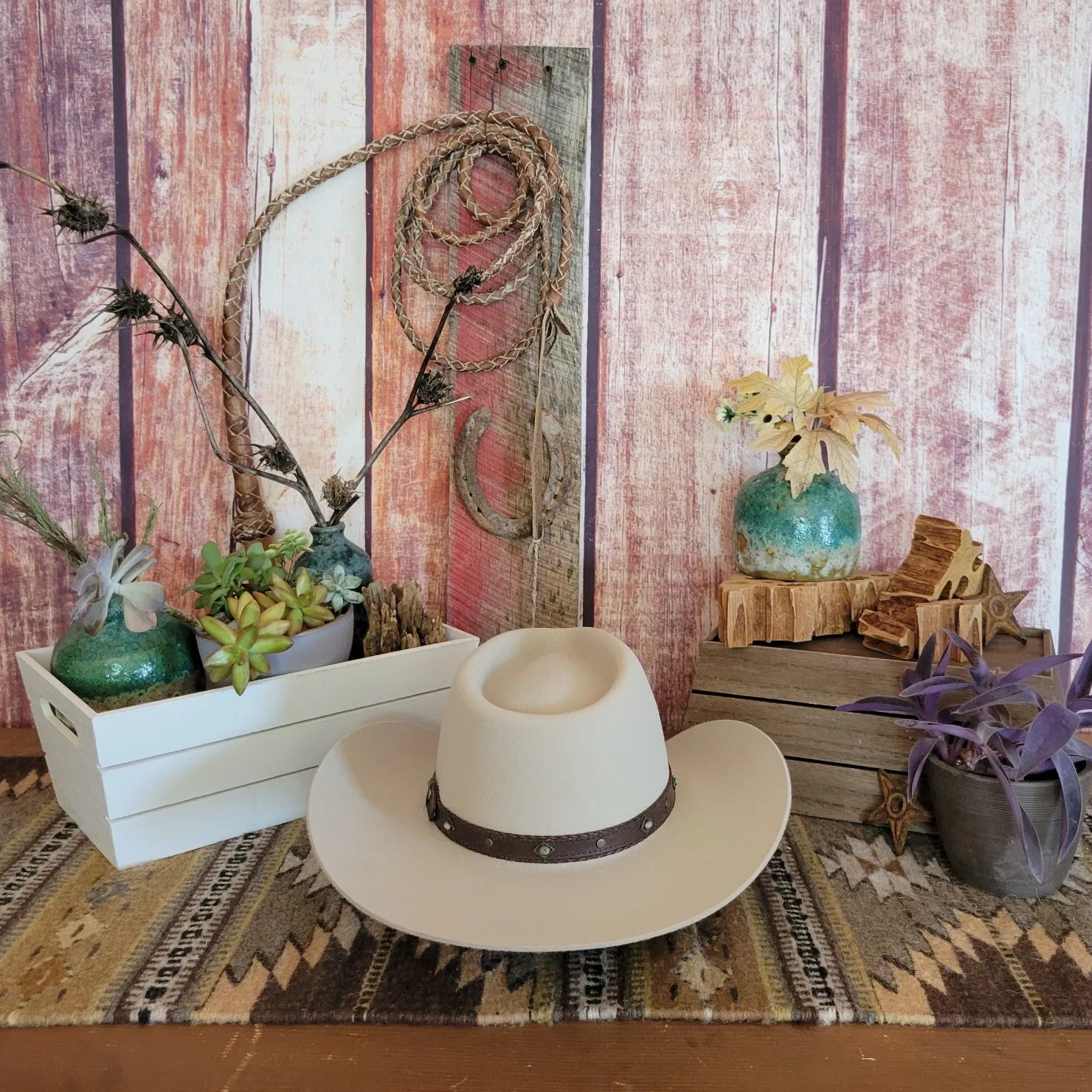 4X Buffalo Fur Felt the "Sunset Ride" by Stetson  SBSSRD-4134D4