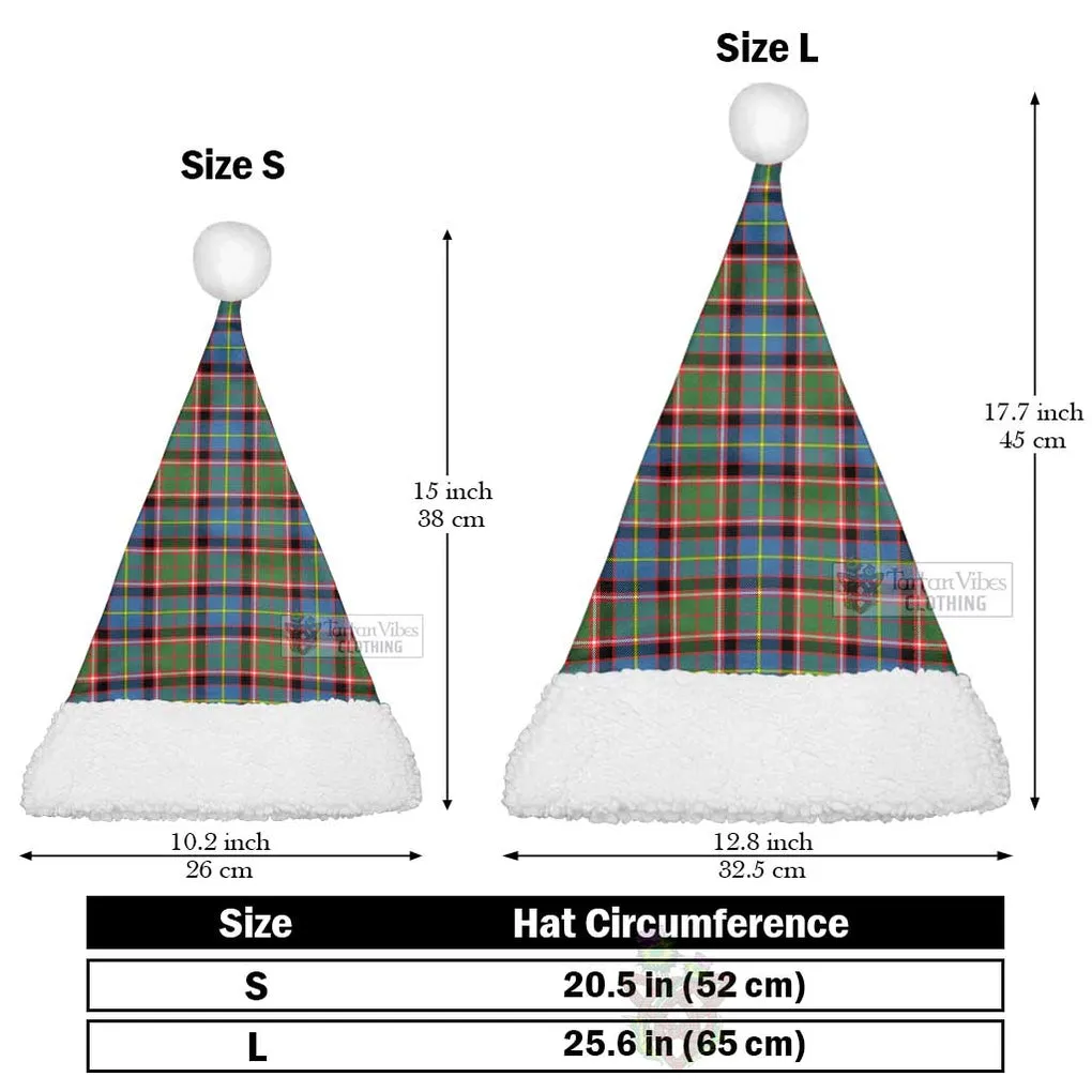 Aikenhead Tartan Christmas Santa Hats