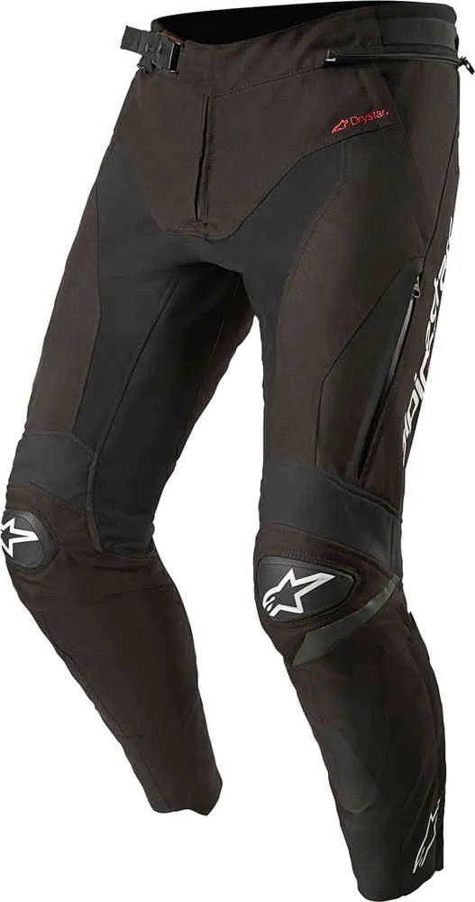 Alpinestars T-SP R Drystar Waterproof Textile Motorcycle Pants, Black