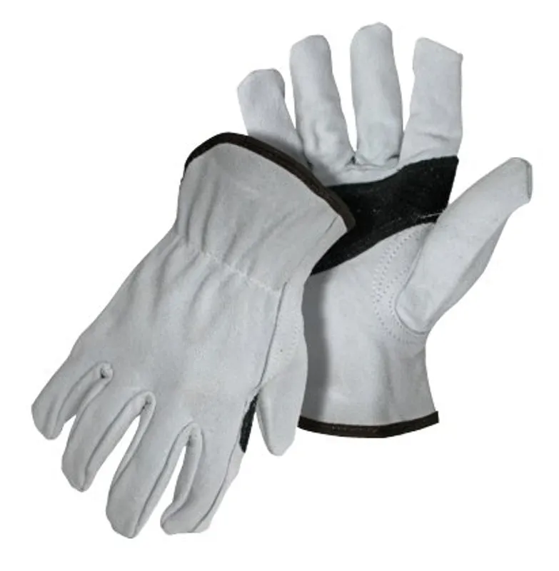 Boss 4064X Gloves, XL, Keystone Thumb, Open, Shirred Elastic Back Cuff, Leather :PR: QUANTITY: 1