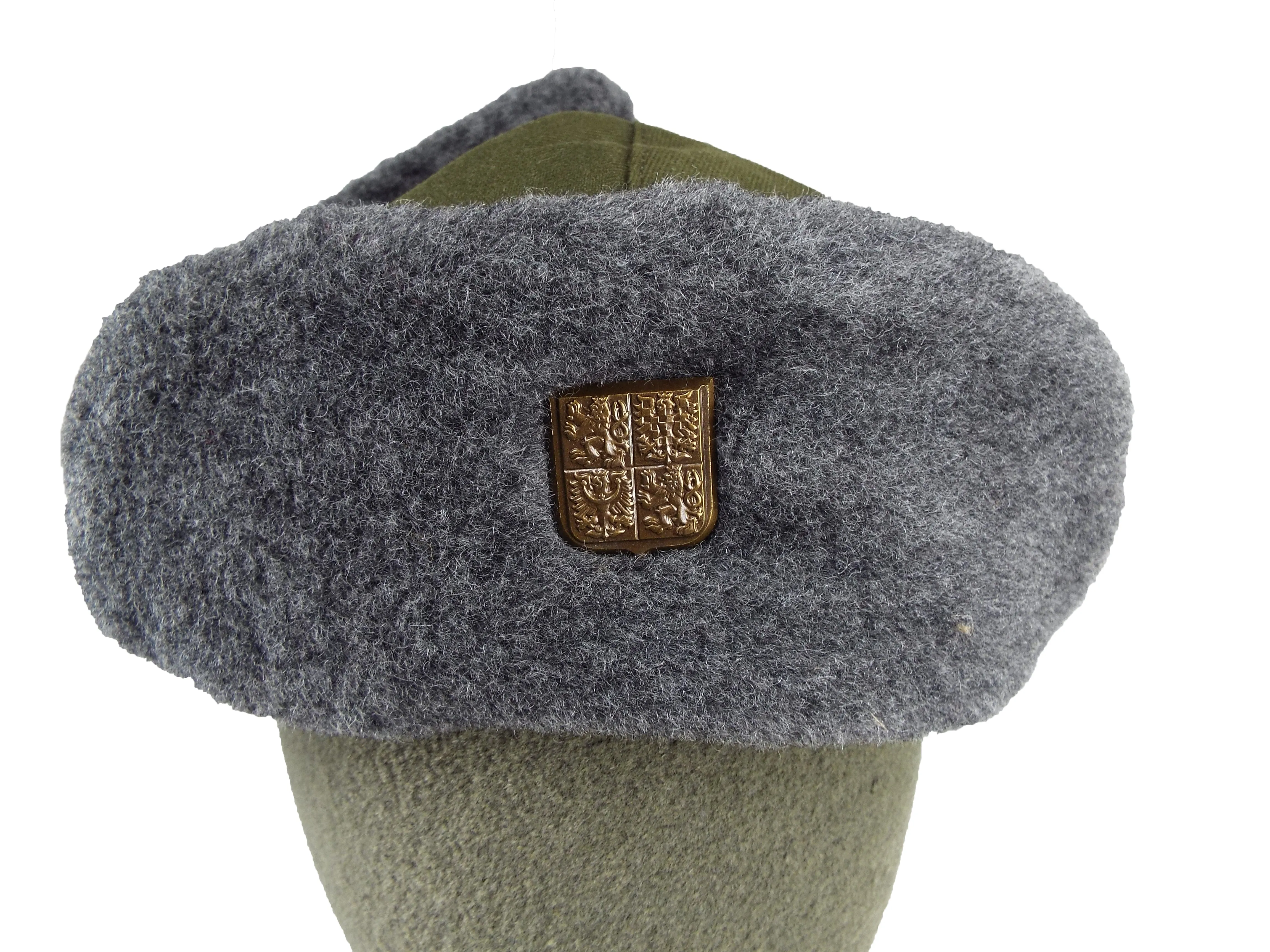 New Unissued Childrens Small Size Ushanka Czech Army Winter Hat