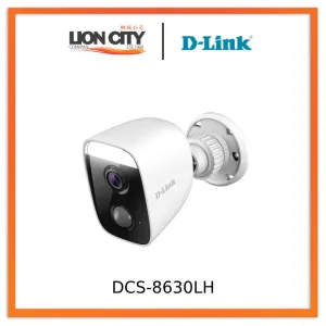D-Link DCS-8630LH Full HD Outdoor Wi-Fi Spotlight Camera with Built-in Smart Home Hub