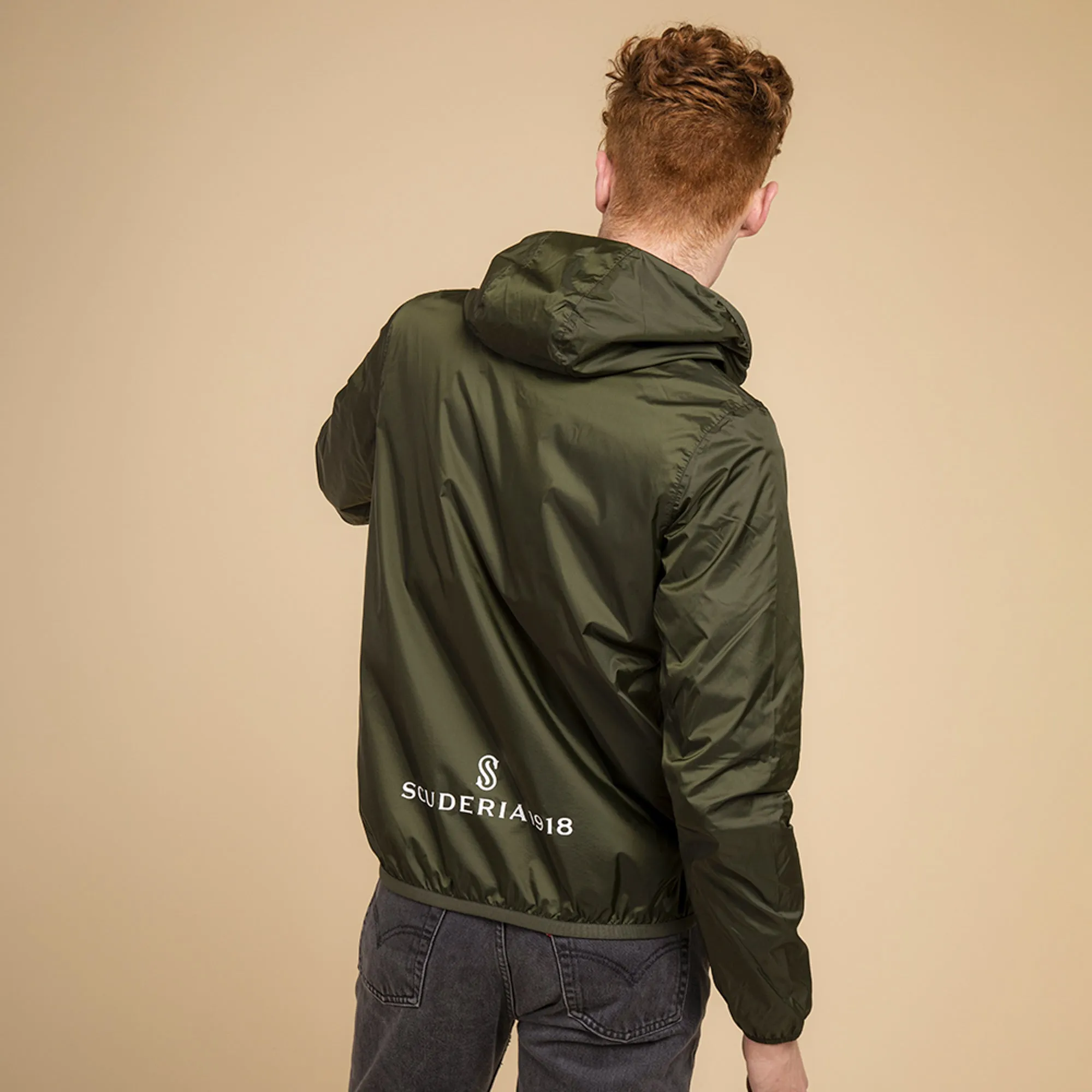Dark Green K-Way Man