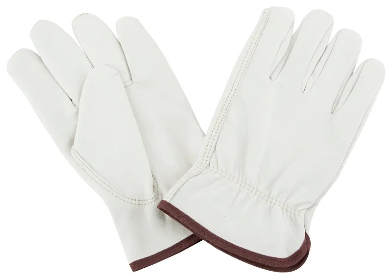 Diamondback GV-DK603/B/L Driving Gloves, Men's, L, Keystone Thumb, Elastic Cuff, Grain Leather :PR: QUANTITY: 1