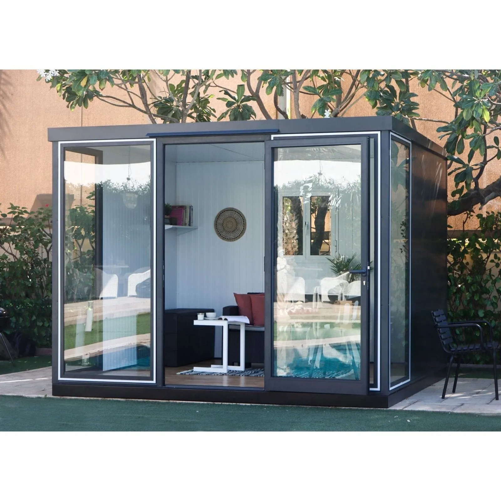 Duramax 10' x 10' Insulated Garden Glass Room Building 32001