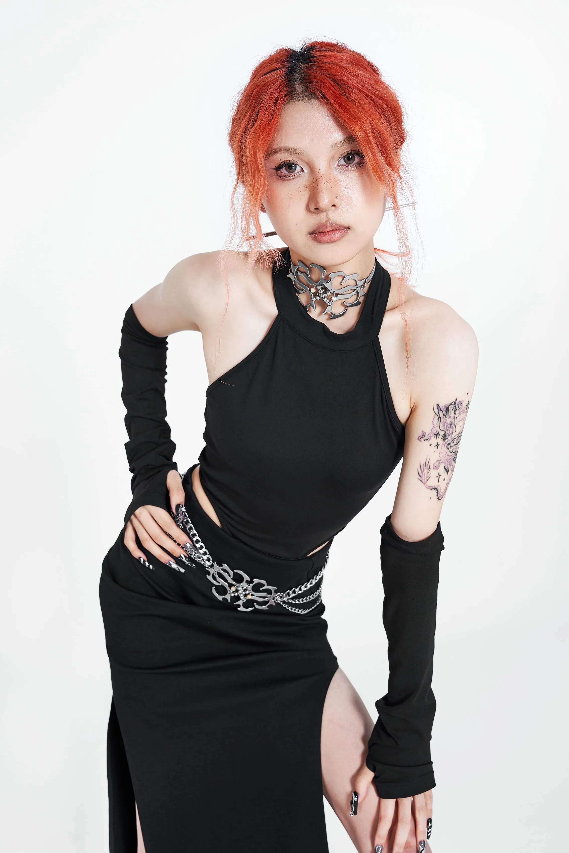 Fervooor Silver Armor necklace