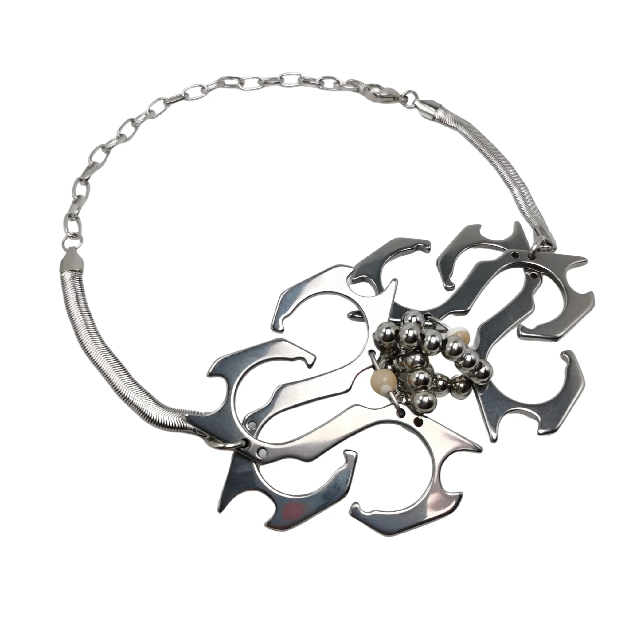 Fervooor Silver Armor necklace