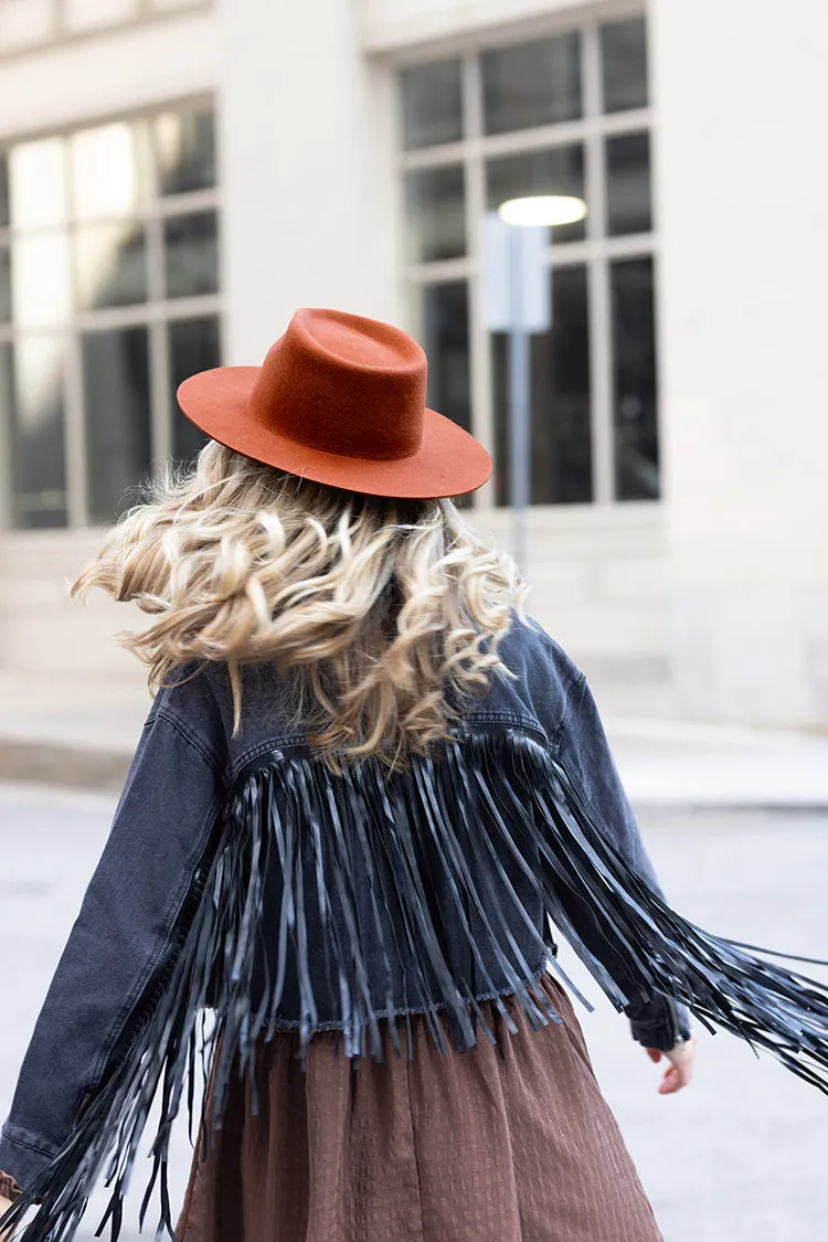 Flea Style Lenny Rust Short Brim Hat