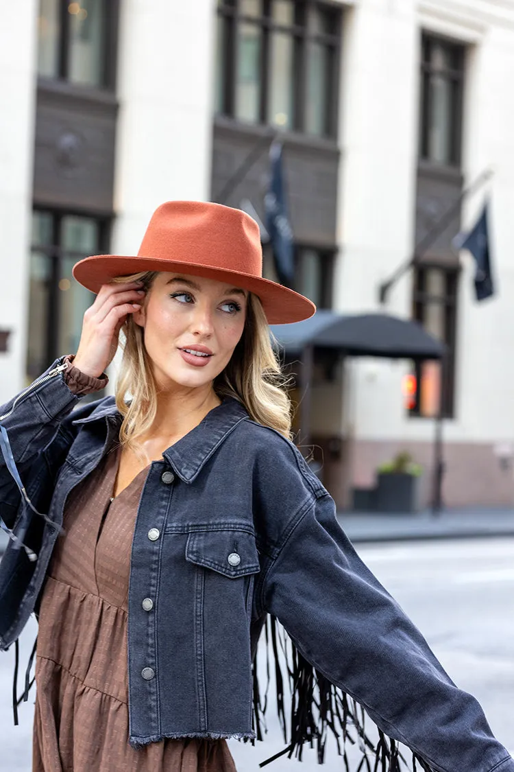 Flea Style Lenny Rust Short Brim Hat