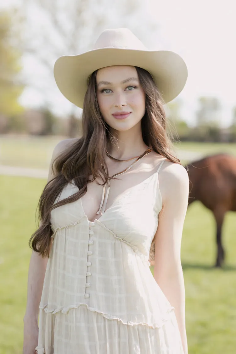 Flea Style Rider Ivory Western Hat