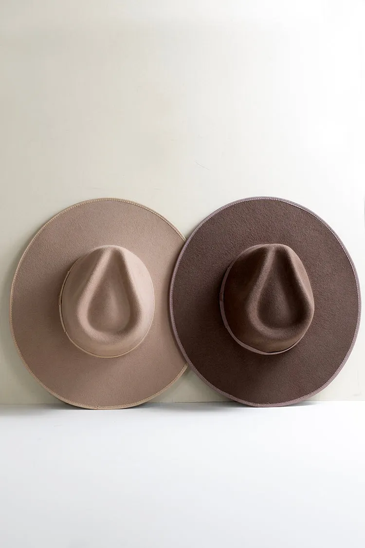 Flea Style Stevie Brown Wide Brim Hat