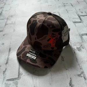 Hammer Down “Deer Profile" Hat - Bark Camo