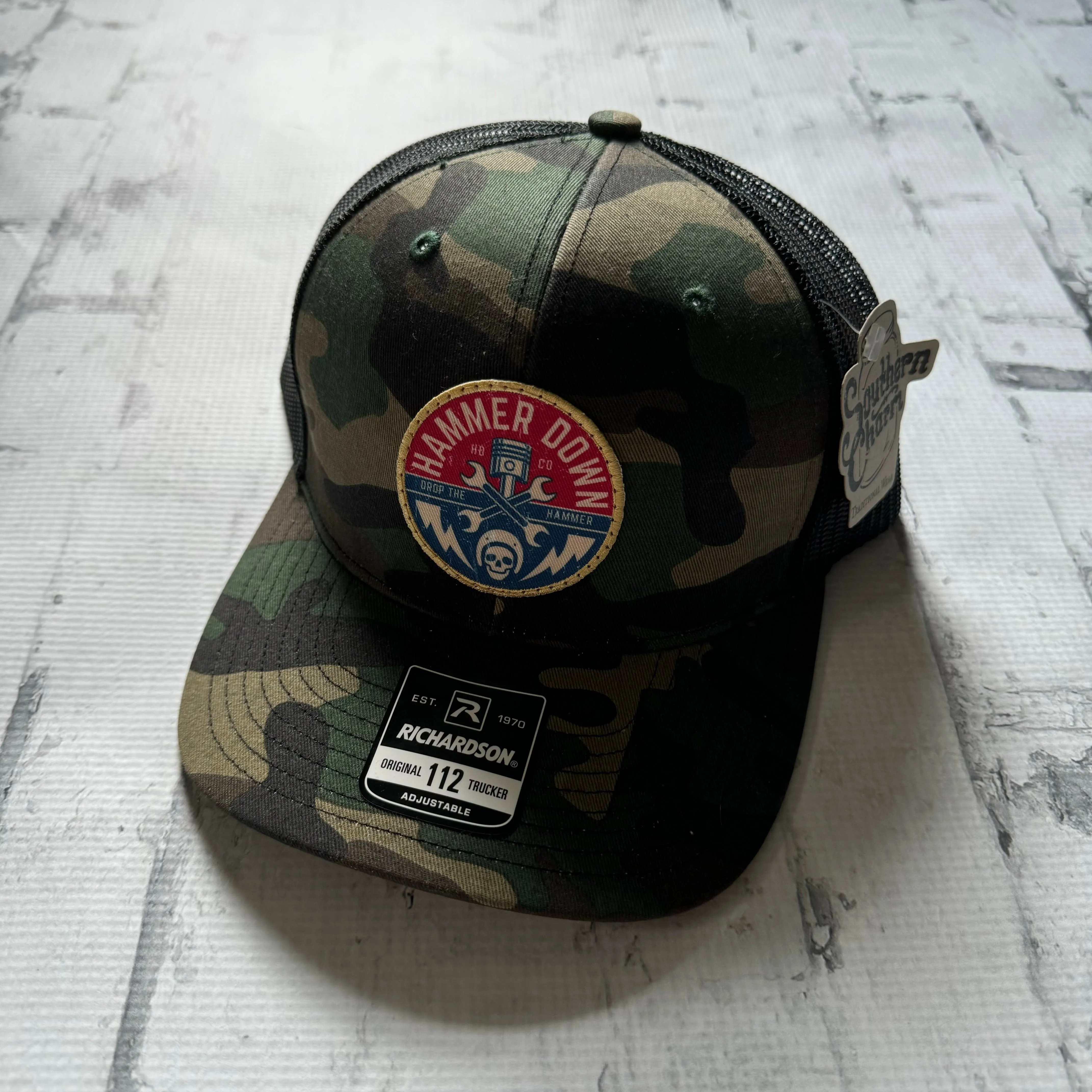Hammer Down “Metal Wrench" Hat - Camo