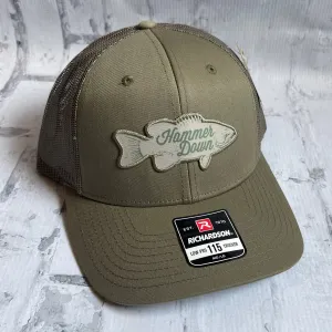 Hammer Down "Trout" Hat - Loden with Woven Patch
