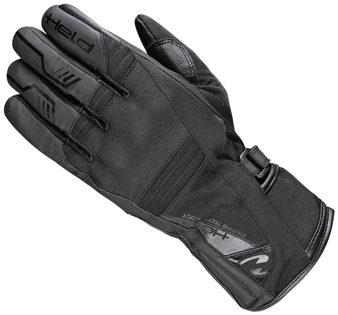 Held Feel n Proof waterproof motorcycle gloves, black