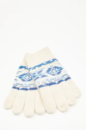 Hensley Southwestern Print Gloves