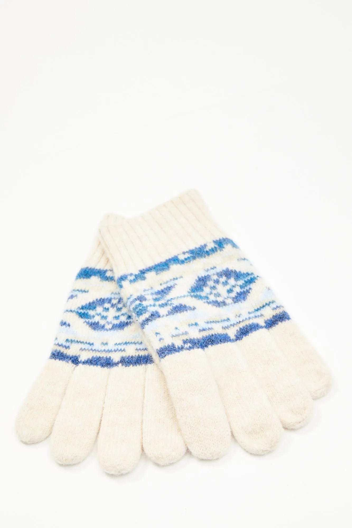 Hensley Southwestern Print Gloves