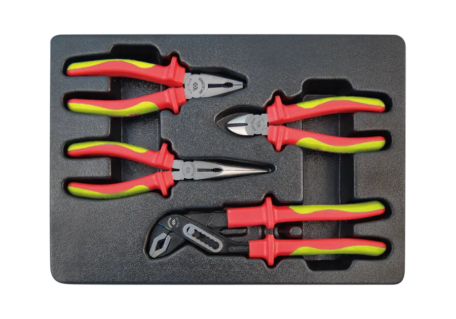 King Tony | Pliers Set Insulated 1000V
