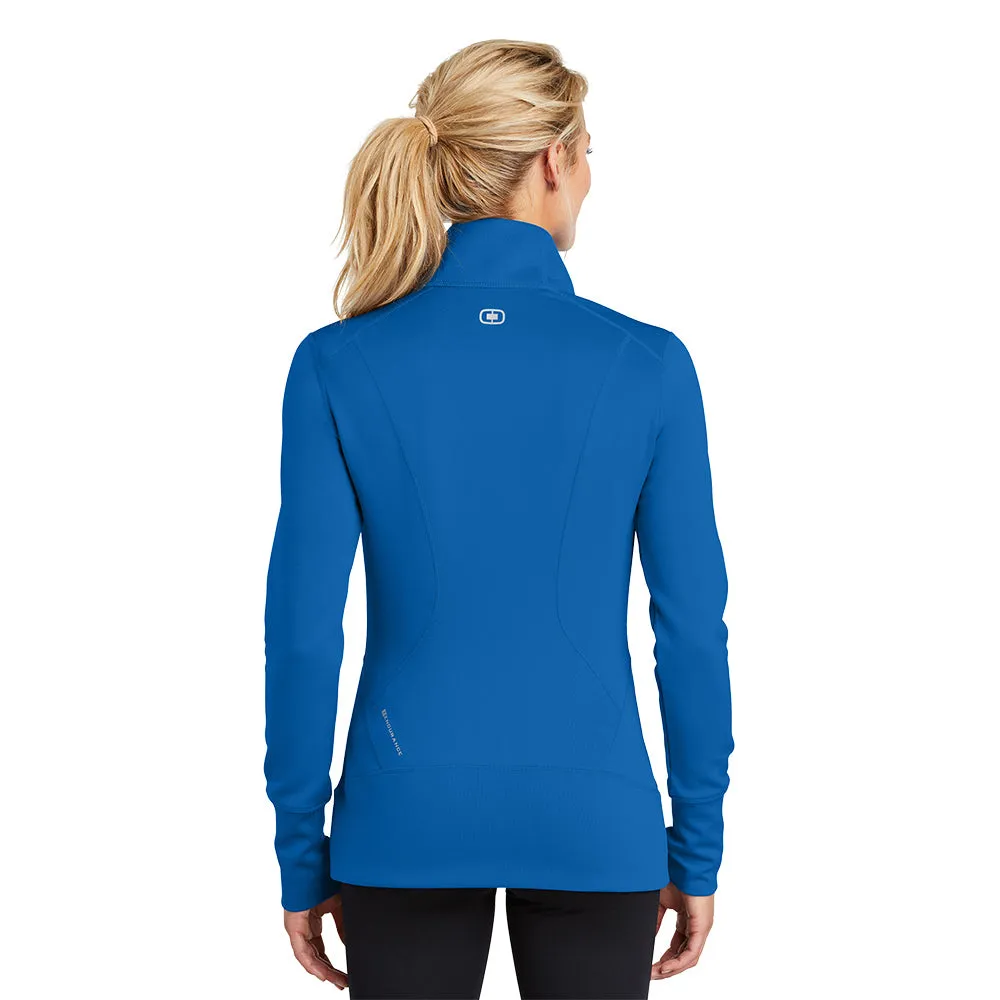 OGIO® Ladies Fulcrum Full-Zip - Electric Blue