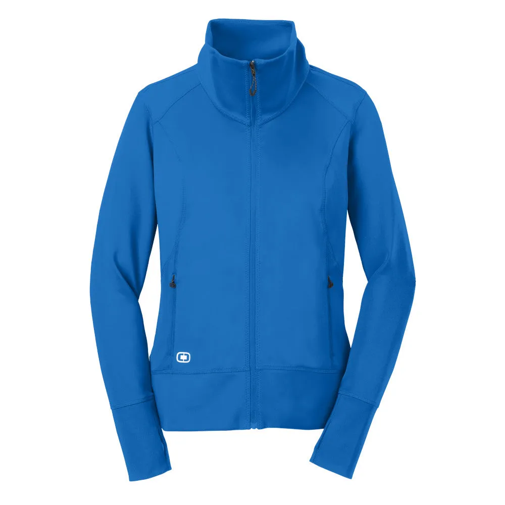 OGIO® Ladies Fulcrum Full-Zip - Electric Blue