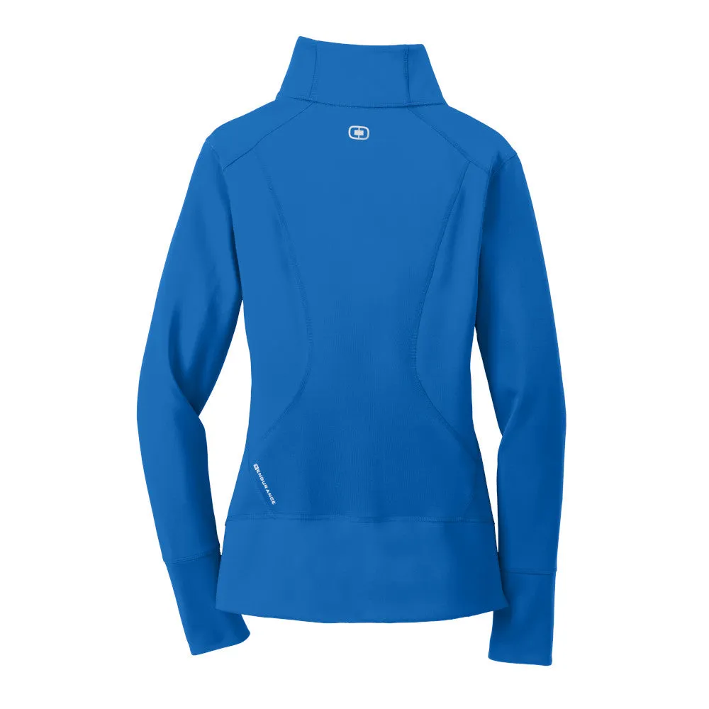 OGIO® Ladies Fulcrum Full-Zip - Electric Blue
