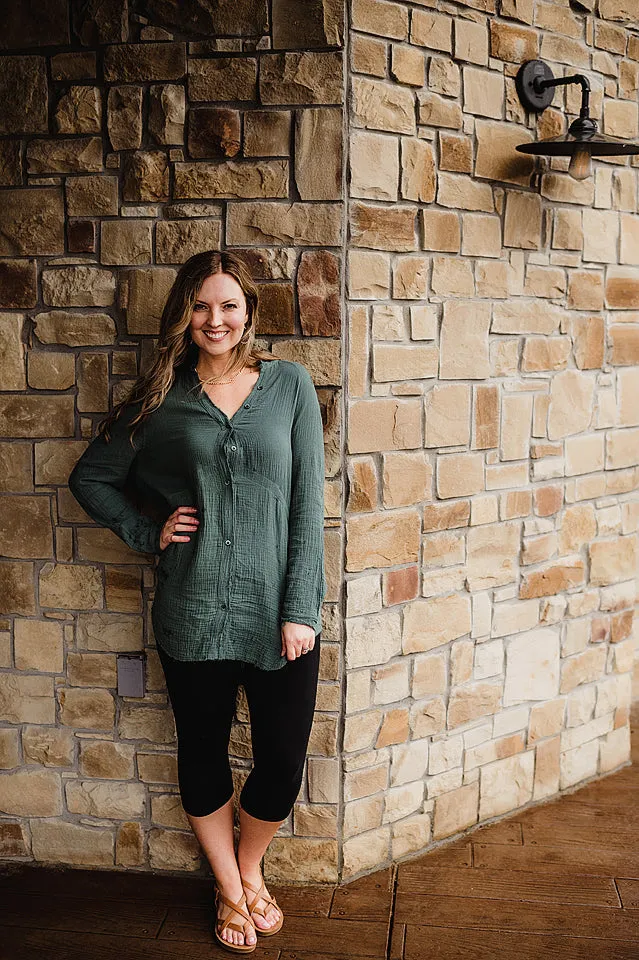 Oversized Button Down