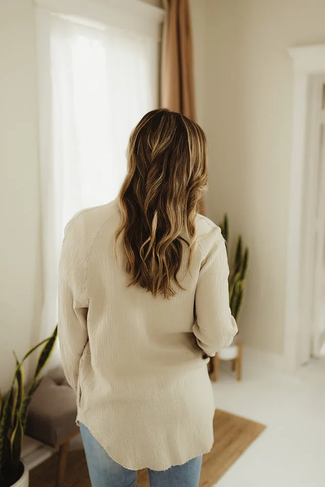 Oversized Button Down