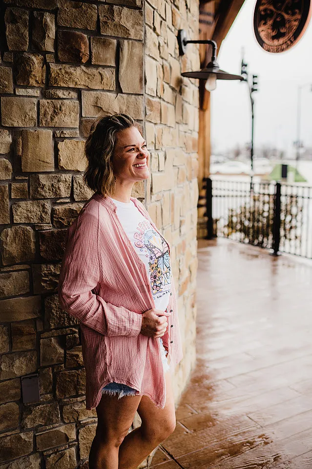 Oversized Button Down