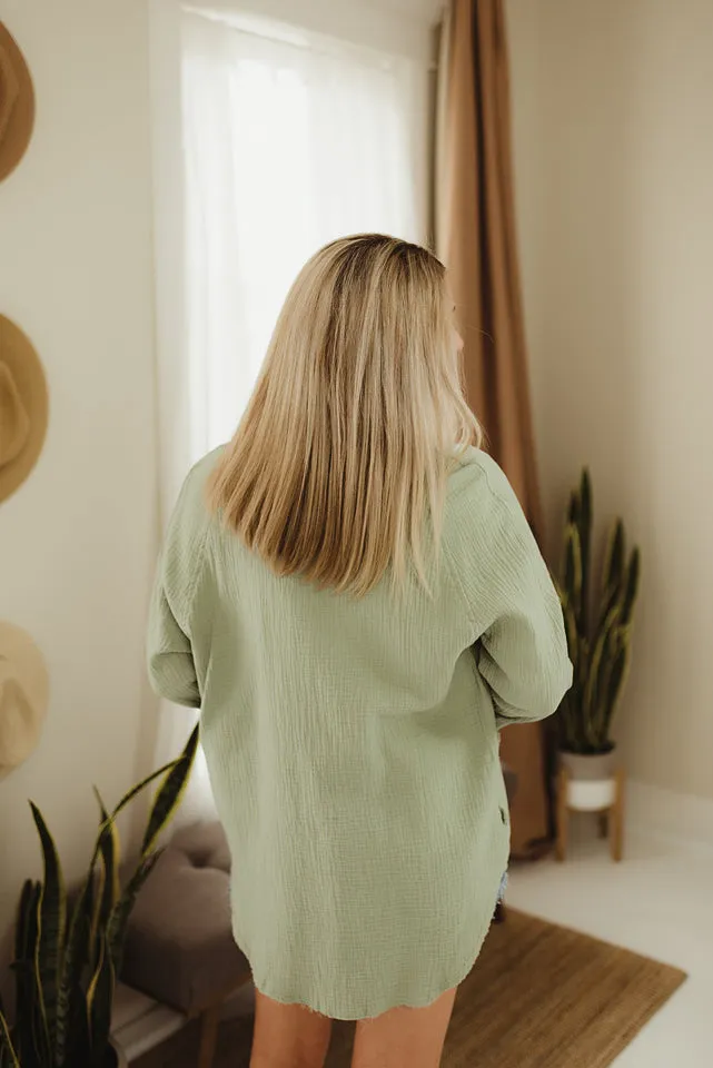 Oversized Button Down