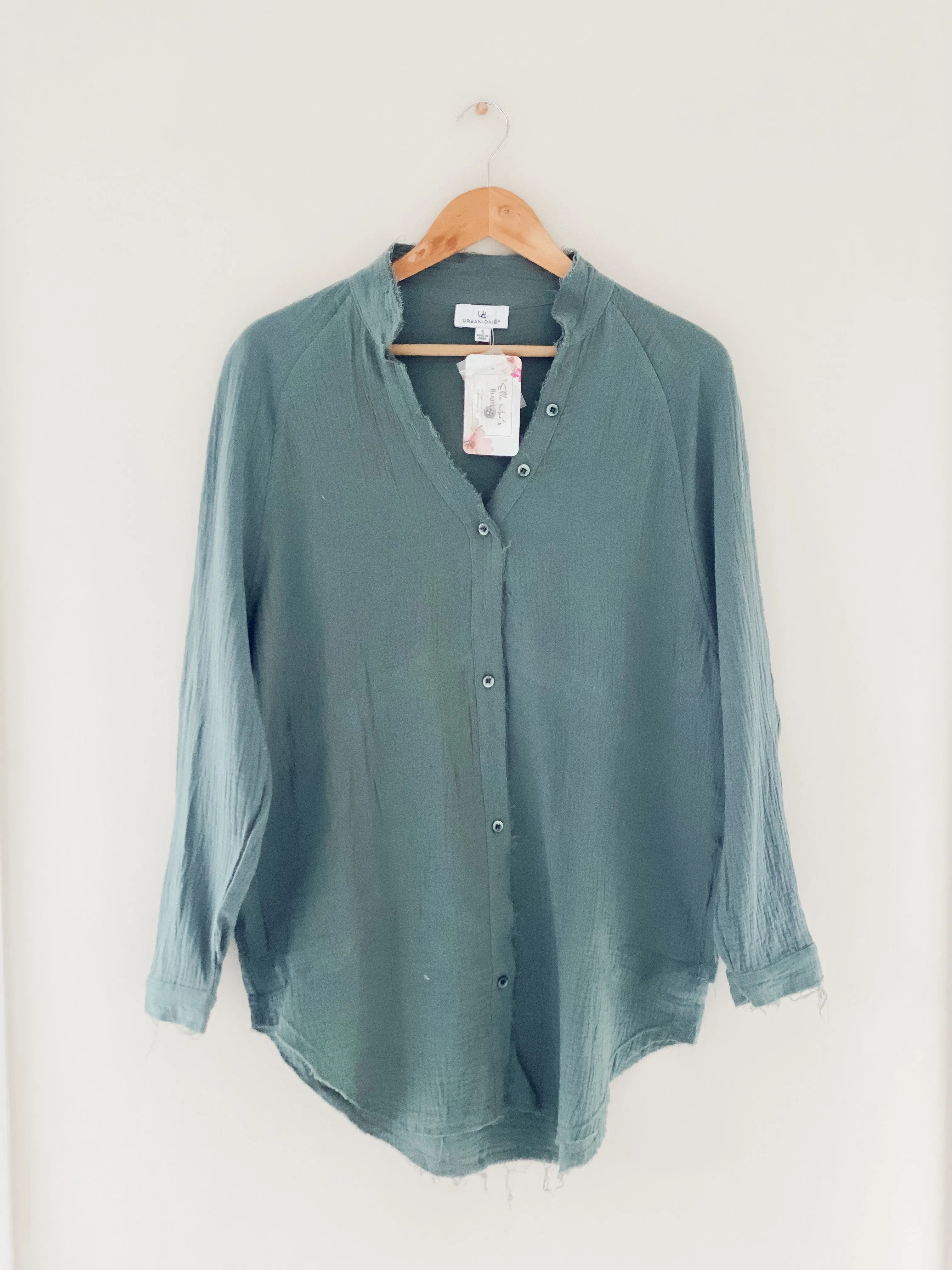 Oversized Button Down