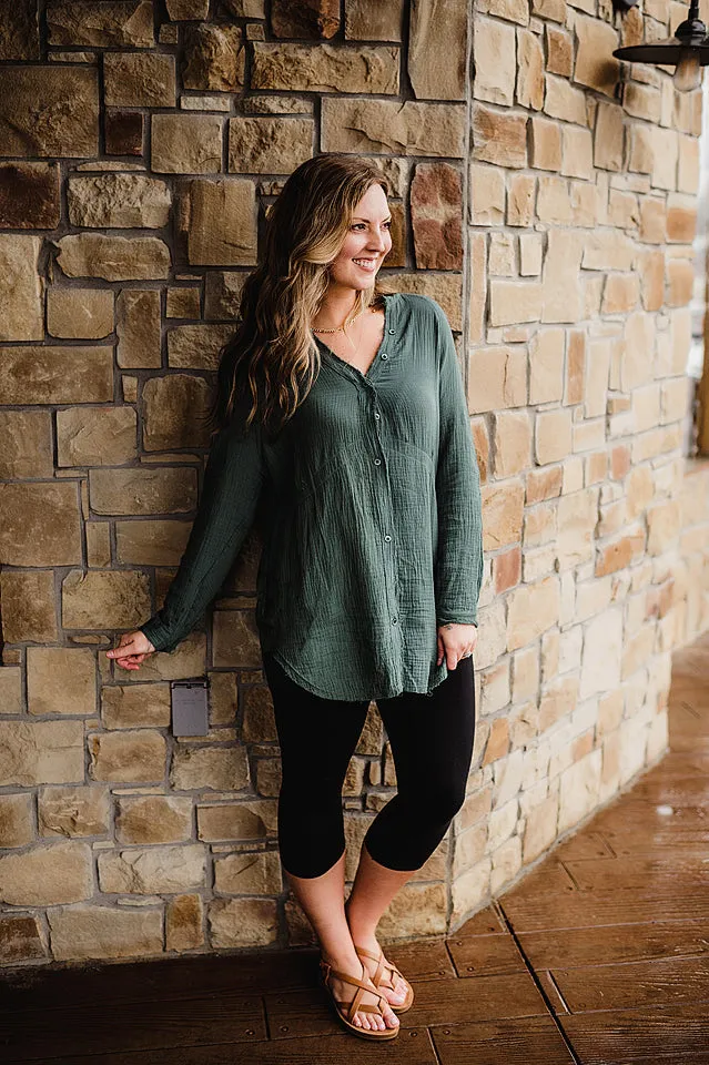 Oversized Button Down