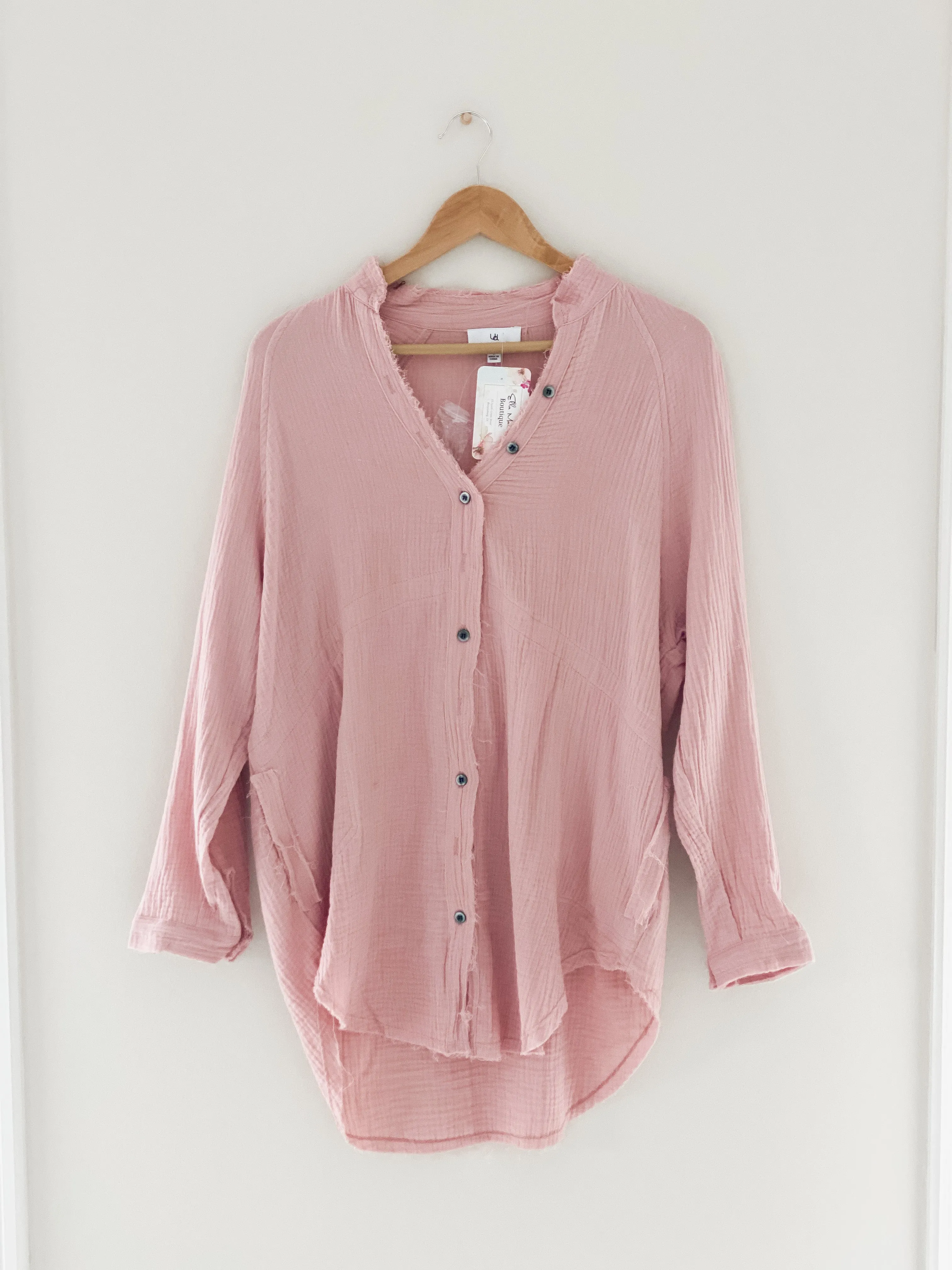 Oversized Button Down