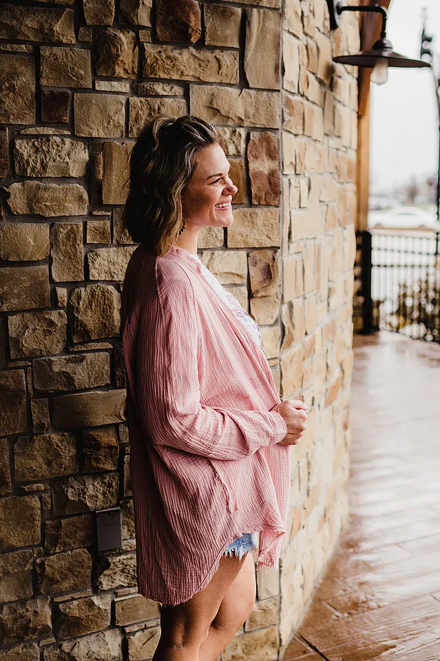 Oversized Button Down