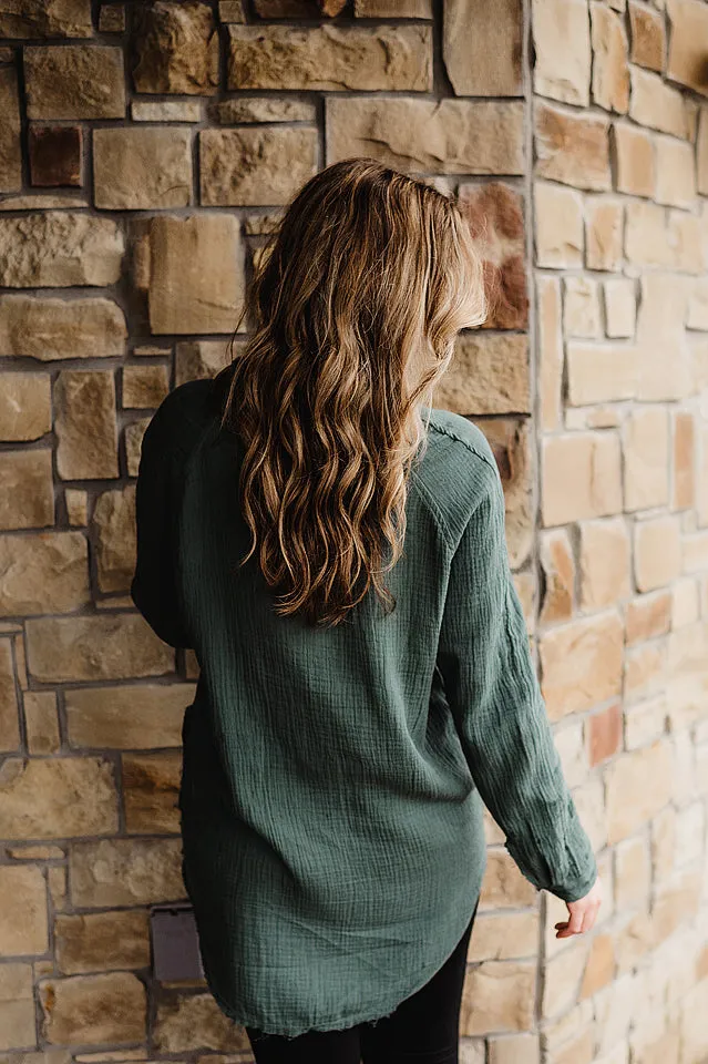 Oversized Button Down