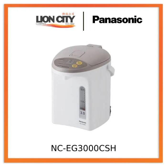 Panasonic NC-EG3000CSH Electric Thermal Pot Airpot 3L - with 4 temperature settings