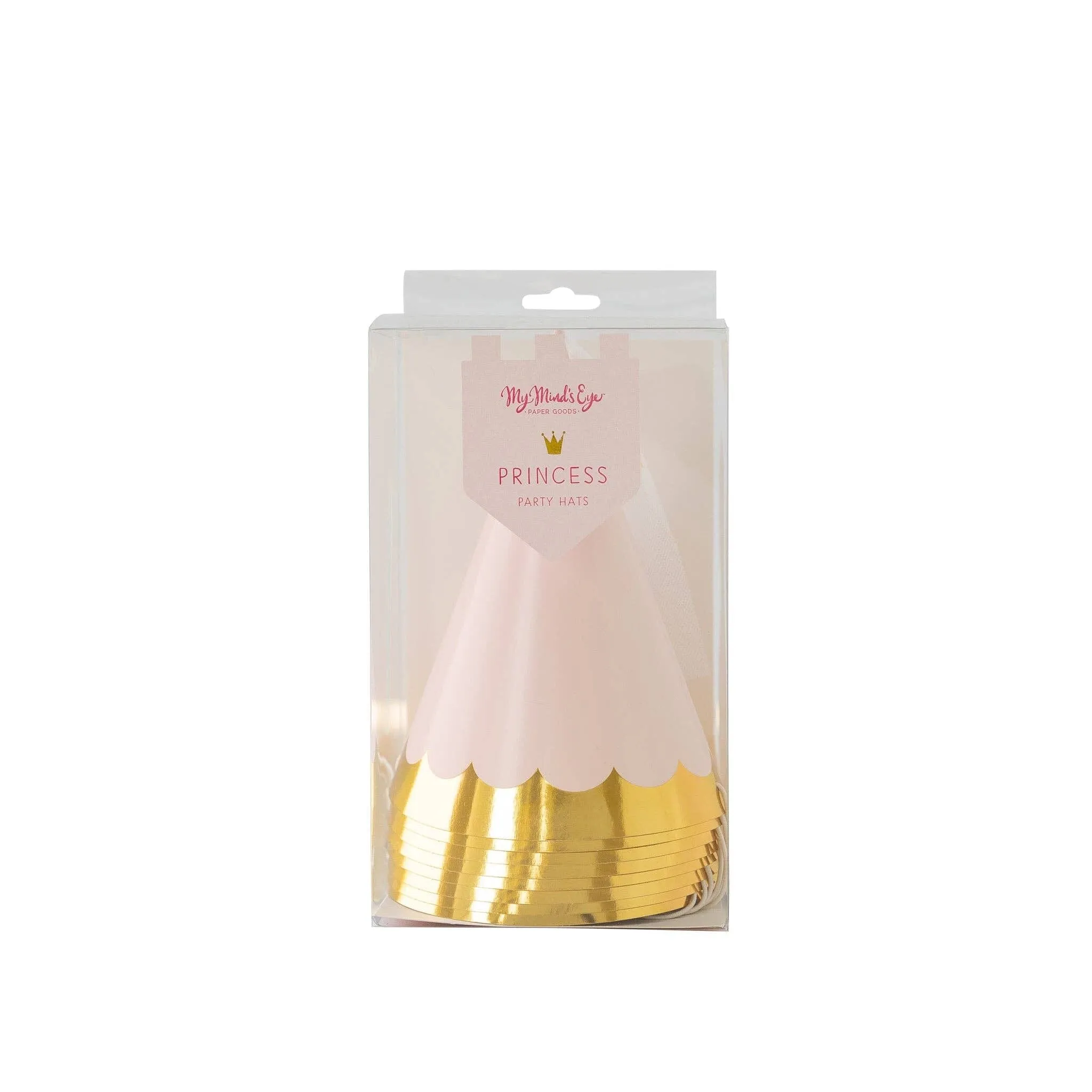 Princess Party Hats (Pack 8)