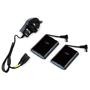 Richa Inferno Battery Set - 12V 2Ah (UK Plug)