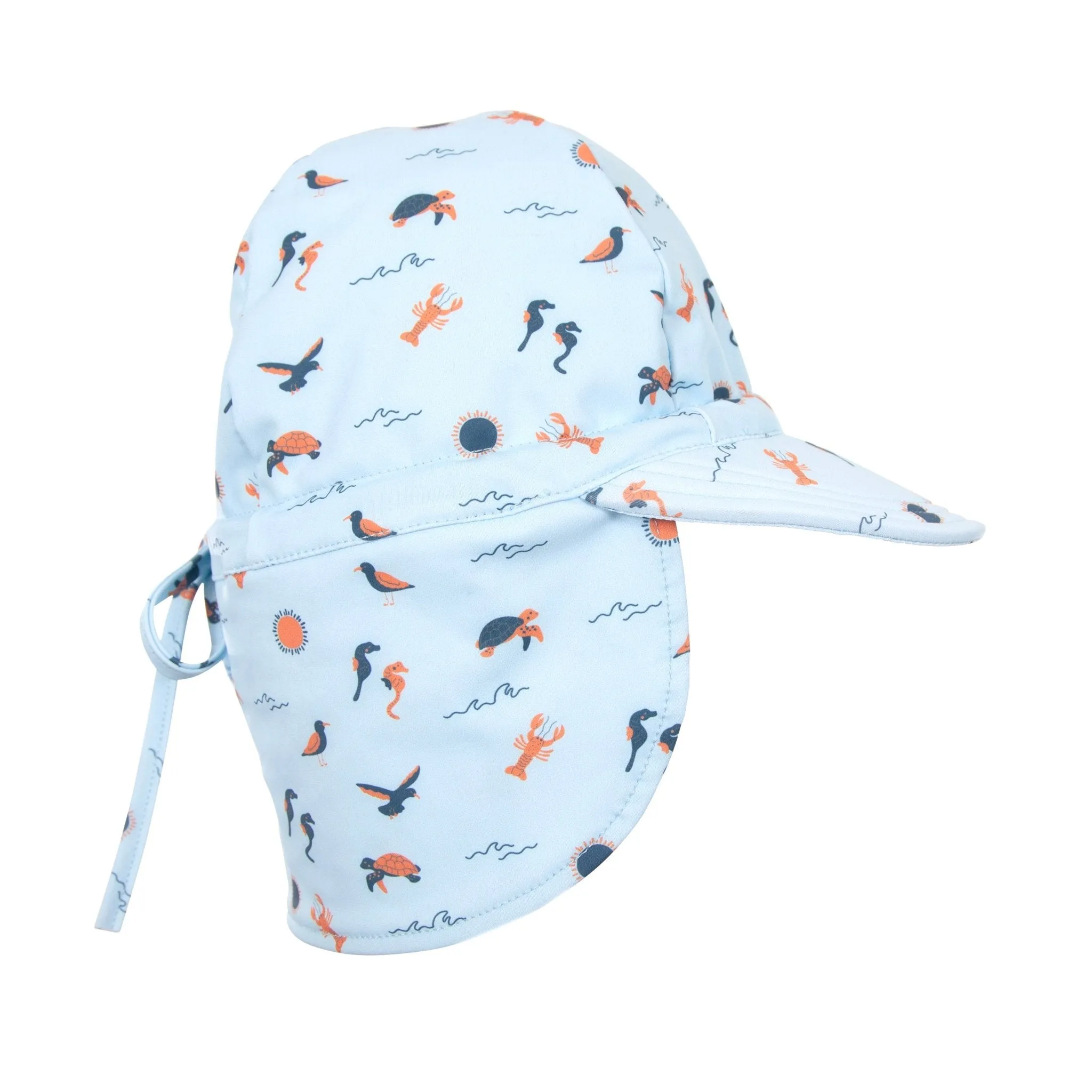 Sea Life Swim Flap Cap