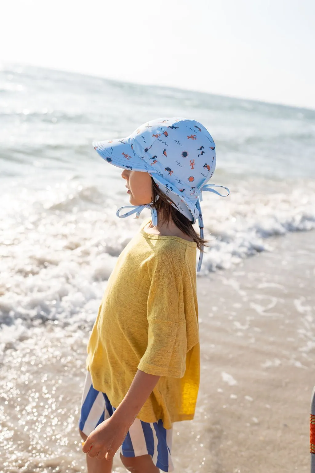 Sea Life Swim Flap Cap