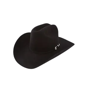 Stetson Hats 5x Lariat Black Fur Felt Hat