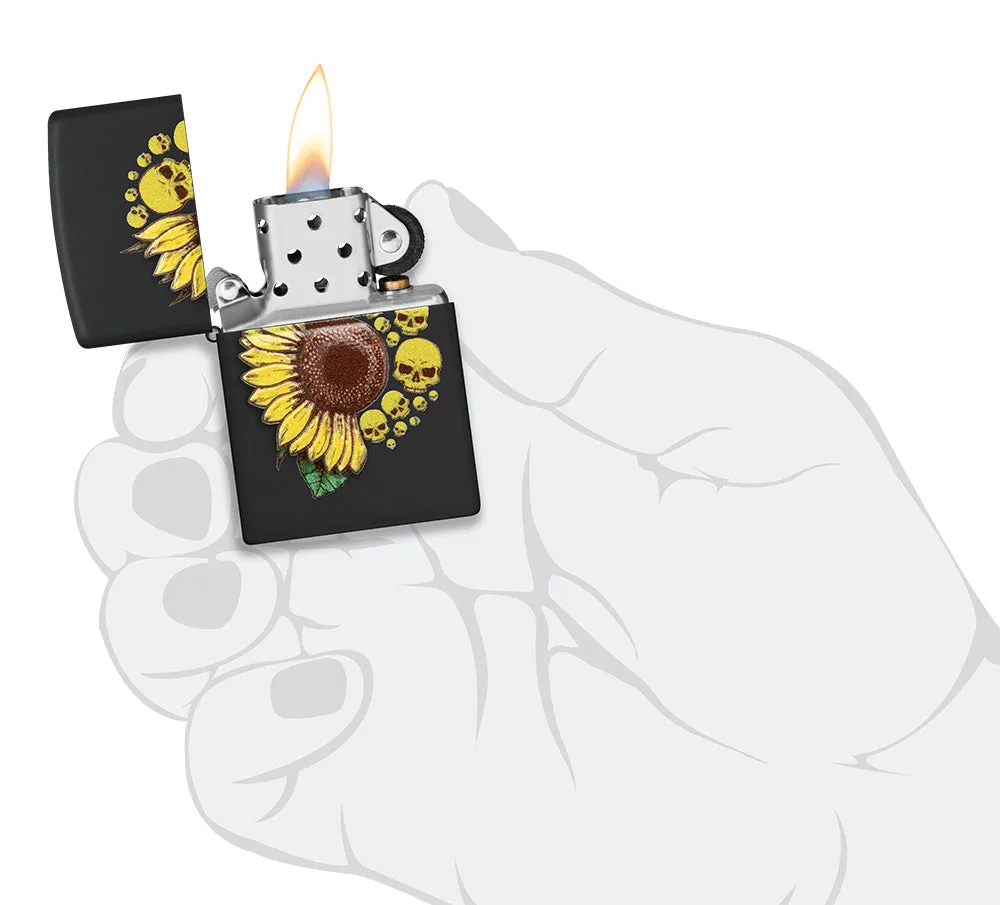 Sunflower Skulls Design