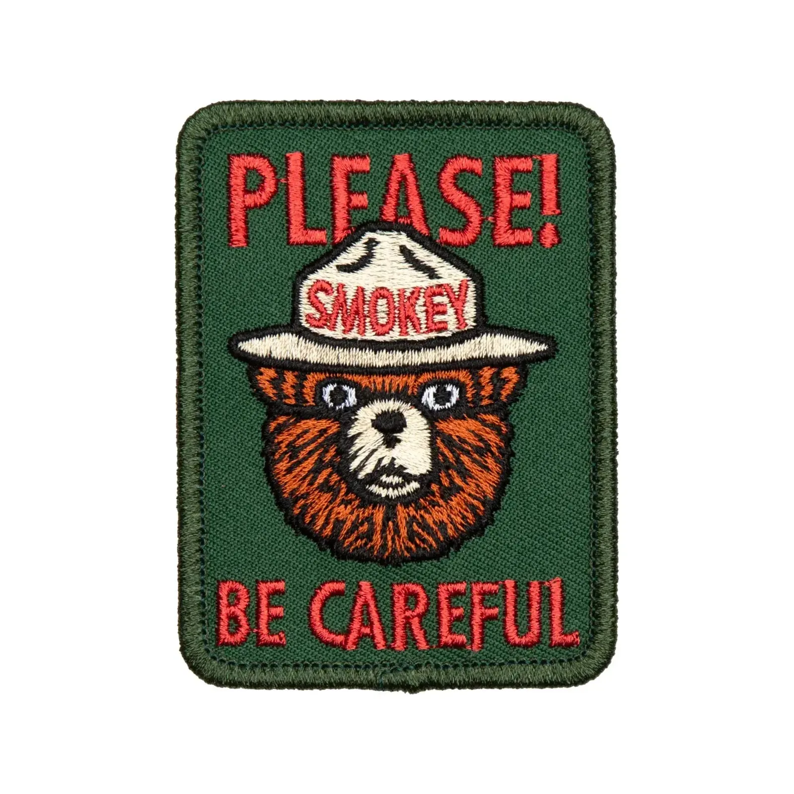 The Landmark Project Smokey Bear Patch - Please Becareful
