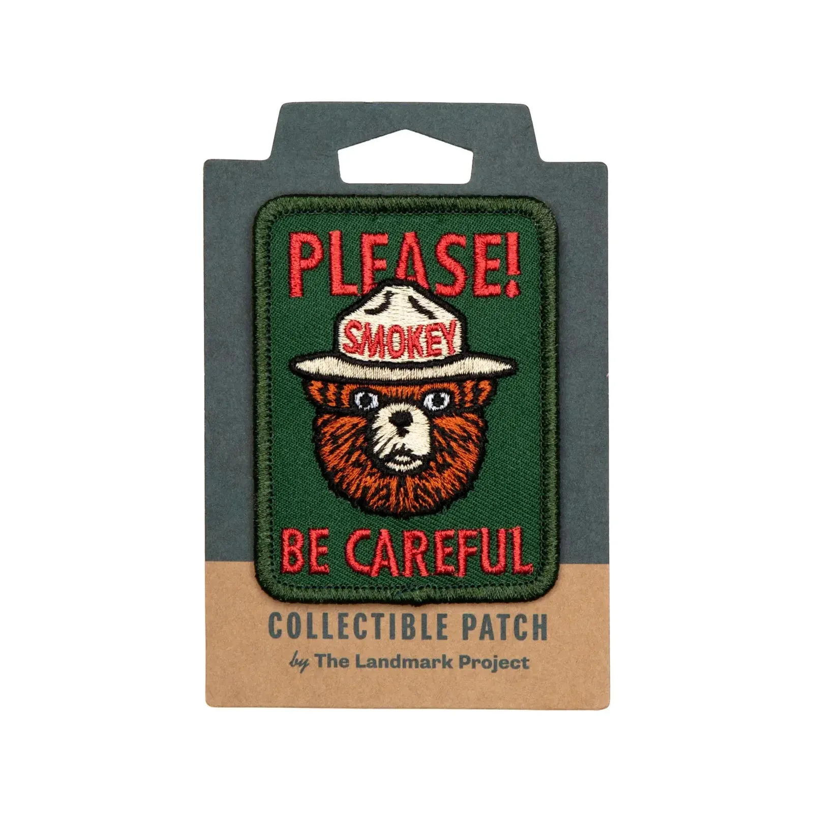 The Landmark Project Smokey Bear Patch - Please Becareful