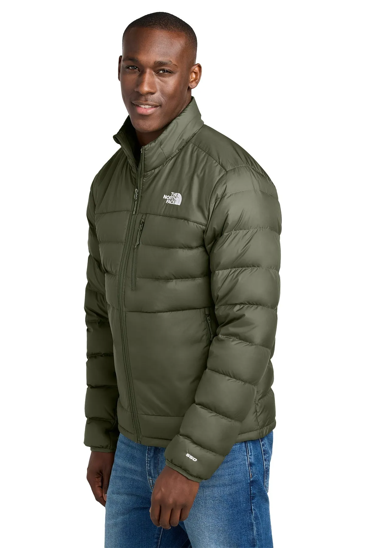 The North Face Down Hybrid Custom Jackets, New Taupe Green